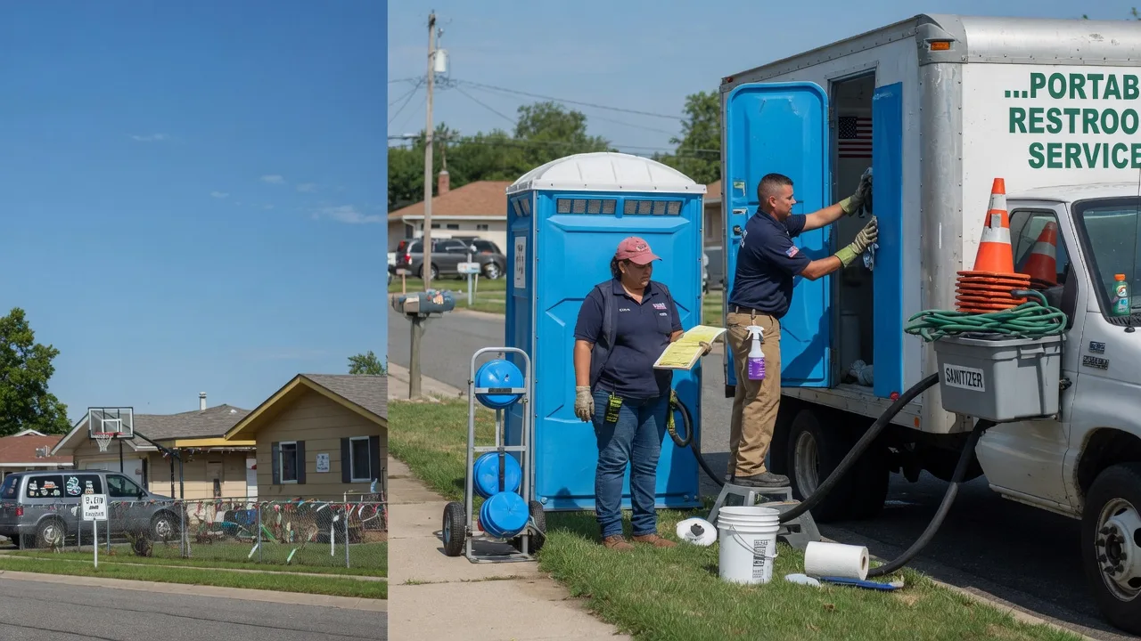 Portable Toilet Rental in Caspian, MI near me